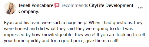 Jenell Poncabare recommends CityLife Development Company